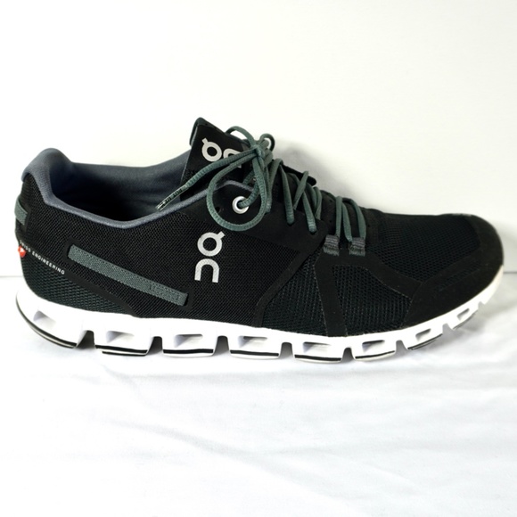 On Running Other - On Cloud 2015 Sneakers Men Sz Size 11.5 Running Shoes BLACK WHITE RARE